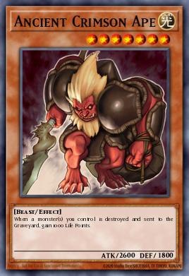 Card: Ancient Crimson Ape