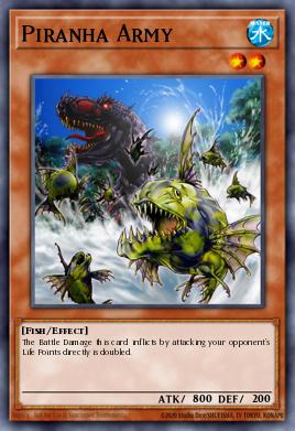 Card: Piranha Army