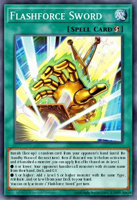 Card: Flashforce Sword