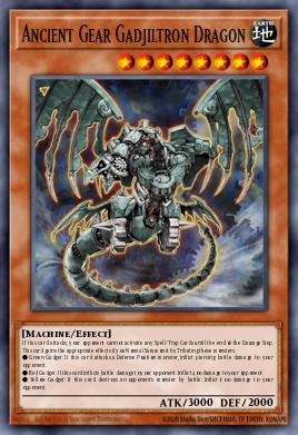 Card: Ancient Gear Gadjiltron Dragon