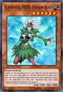 Card: Elemental HERO Poison Rose