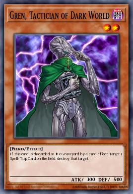 Card: Gren, Tactician of Dark World
