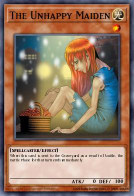 Card: The Unhappy Maiden