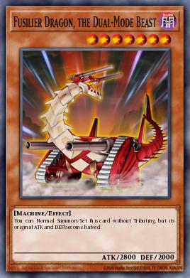 Card: Fusilier Dragon, the Dual-Mode Beast
