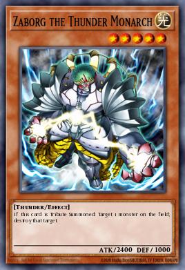 Card: Zaborg the Thunder Monarch