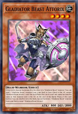 Card: Gladiator Beast Attorix