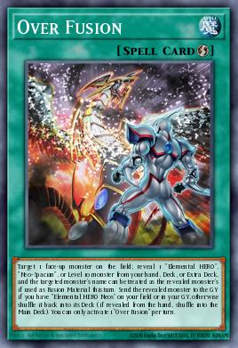 Card: Over Fusion