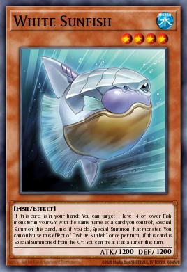 Card: White Sunfish