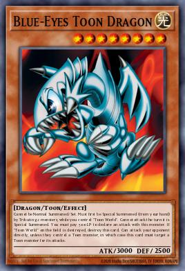 Card: Blue-Eyes Toon Dragon
