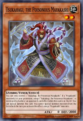 Card: Tsukahagi, the Poisonous Mayakashi