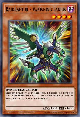 Card: Raidraptor - Vanishing Lanius