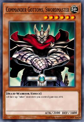 Card: Commander Gottoms, Swordmaster