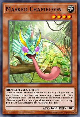 Card: Masked Chameleon