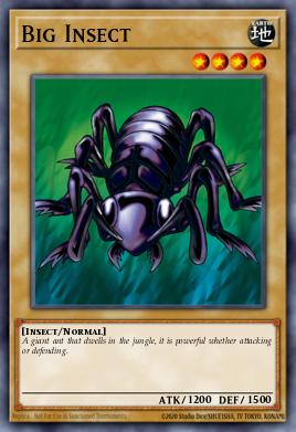 Card: Big Insect