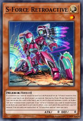 Card: S-Force Retroactive