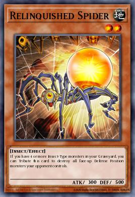 Card: Relinquished Spider