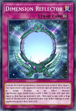Card: Dimension Reflector