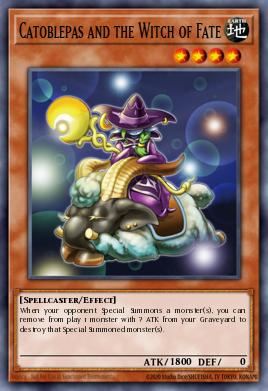 Card: Catoblepas and the Witch of Fate