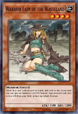 Card: Warrior Lady of the Wasteland