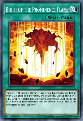 Card: Birth of the Prominence Flame