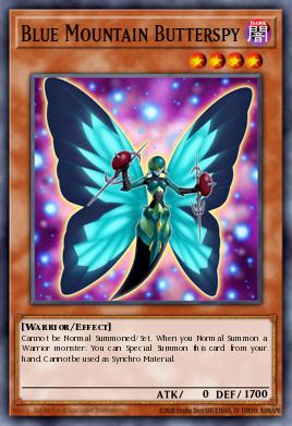Card: Blue Mountain Butterspy