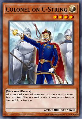 Card: Colonel on C-String