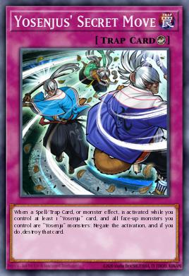 Card: Yosenjus' Secret Move