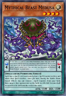 Card: Mythical Beast Medusa
