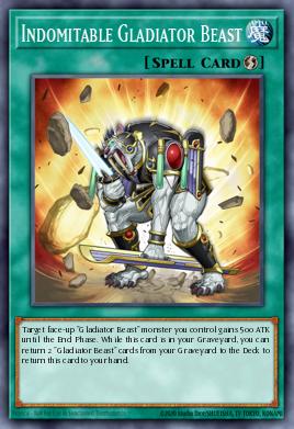 Card: Indomitable Gladiator Beast