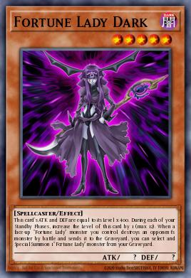 Card: Fortune Lady Dark