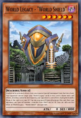 Card: World Legacy - "World Shield"
