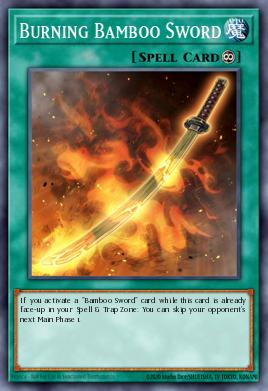 Card: Burning Bamboo Sword