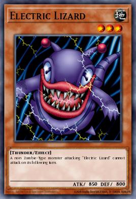 Card: Electric Lizard