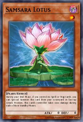 Card: Samsara Lotus