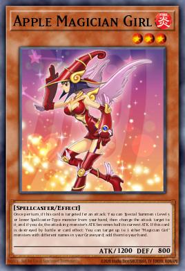Card: Apple Magician Girl