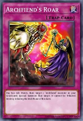 Card: Archfiend's Roar