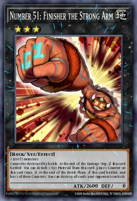 Card: Number 51: Finisher the Strong Arm
