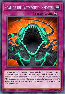 Card: Roar of the Earthbound Immortal