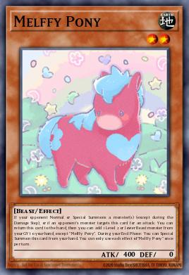 Card: Melffy Pony