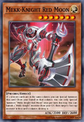 Card: Mekk-Knight Red Moon