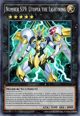 Yugioh ZW Budget Deck Profile True Power of Number 39 Utopia 