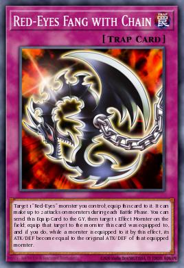 Card: Red-Eyes Fang with Chain