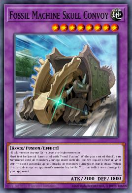 Card: Fossil Machine Skull Convoy