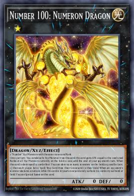 Card: Number 100: Numeron Dragon