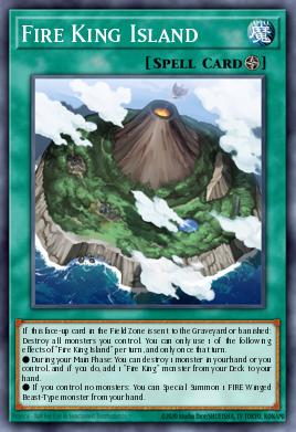 Card: Fire King Island