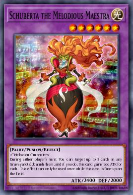 Card: Schuberta the Melodious Maestra