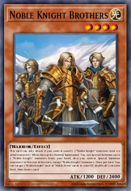 Card: Noble Knight Brothers