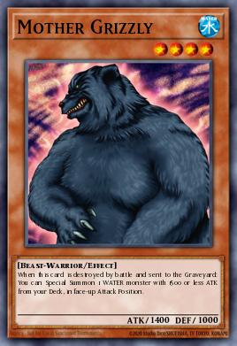 Card: Mother Grizzly