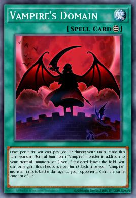 Card: Vampire's Domain
