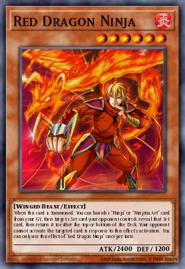 Card: Red Dragon Ninja